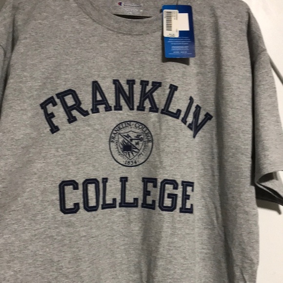 Champion Other - Brand new with tags Franklin College mens t-shirt